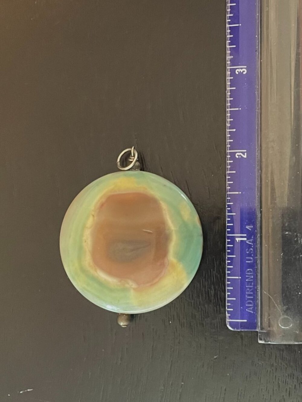 Multicolored Stone Pendant - Picture 4 of 4
